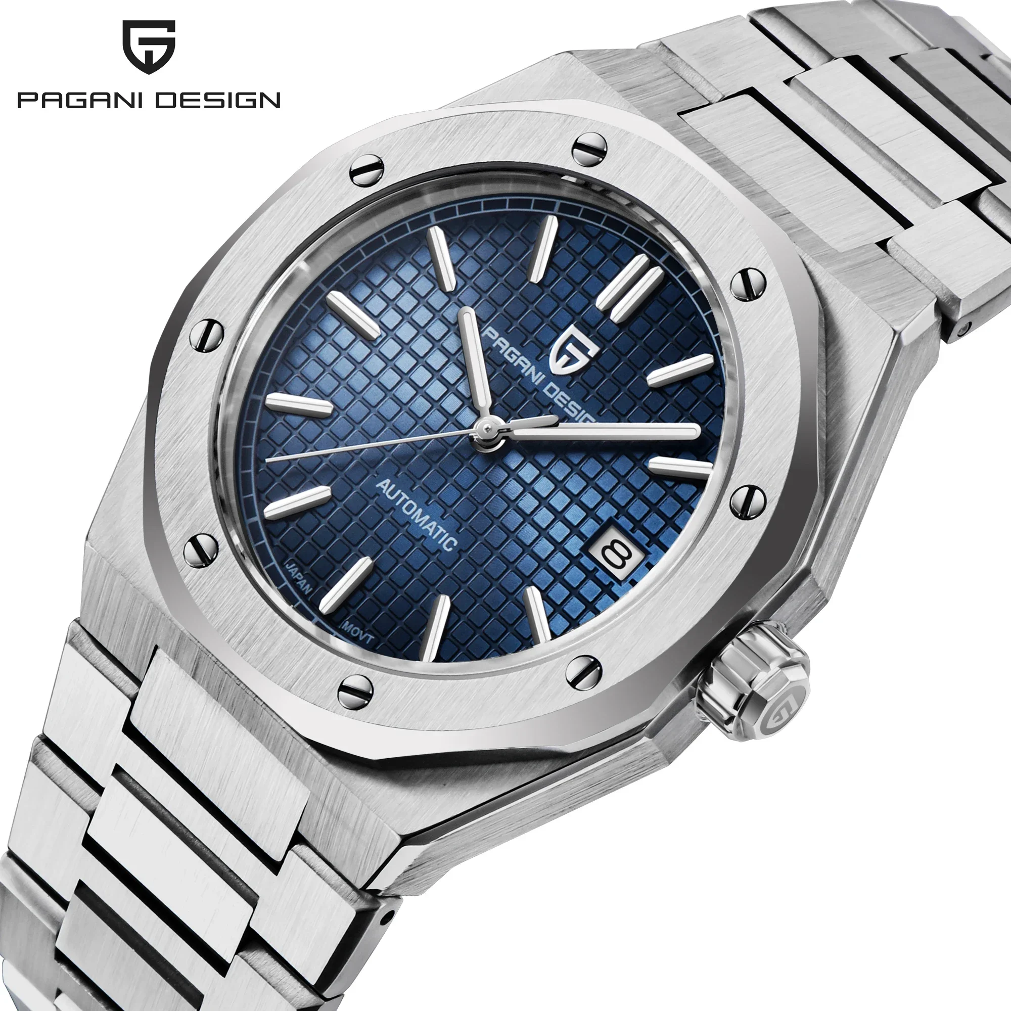 Men's Mechanical Watches Japan NH35 Automatic Movement Pagani Design