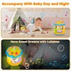 Baby 4 in 1 Tummy Time Crawling Toy Early Learning Sea Animals Sensory Toy Light Up Musical Projector for Infant Toddler Gifts 6