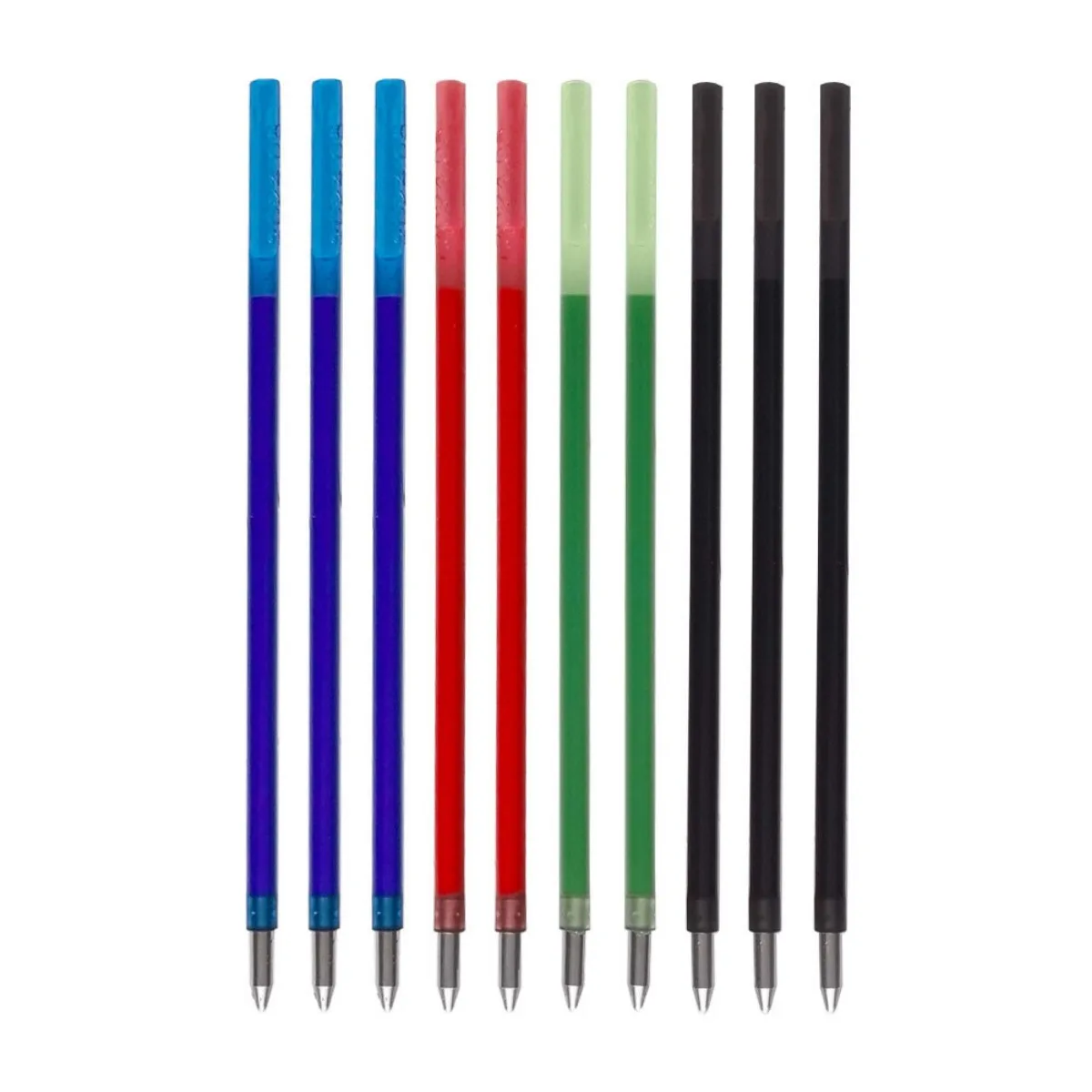 5-in-1 지울 수 있는 다기능 펜 ? 0.7mm 젤 + 0.5mm 연필, 학교 및 사무실 필기 문구용 리필 가능 색상 4개
