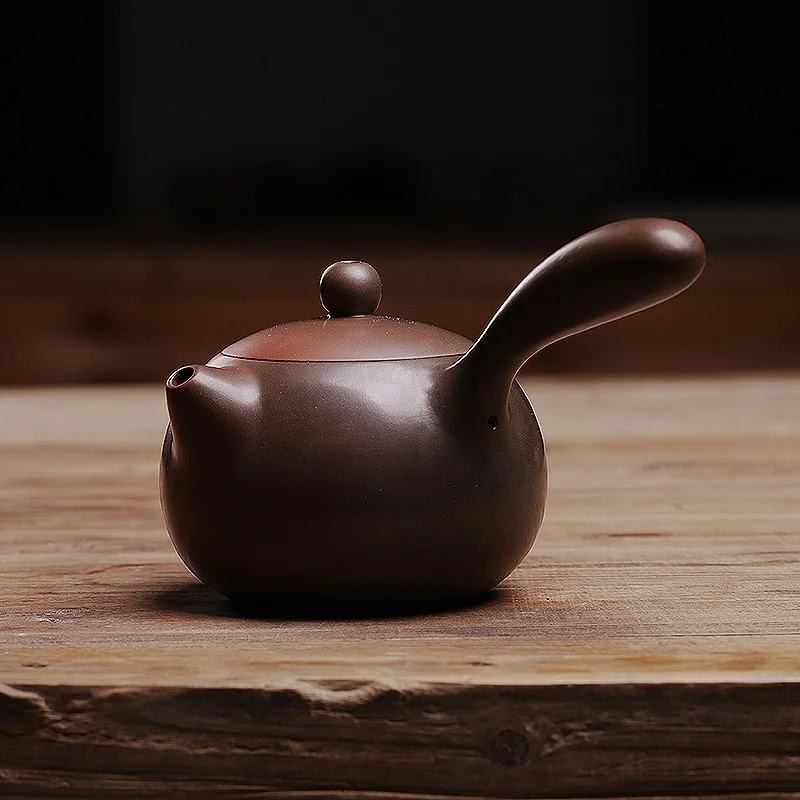 

Side Handle Nixing Teapots Tea Pot Filter Tangyu Pot Beauties Handmade Nixing Clay Teaware Customized Gifts Drinkware Tea Set