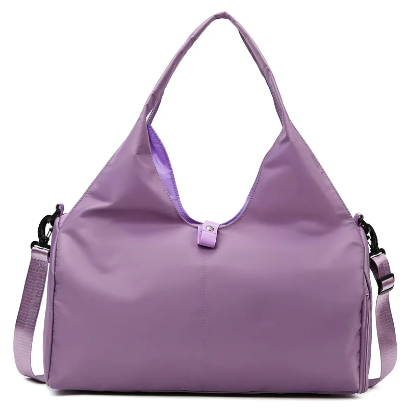 Damen-Sporttasche mit Yoga-Mattenhalter und Schuhfach - Schultertasche für Workout, Fitness, Sport und Reisen für den täglichen Gebrauch. – Detail 9