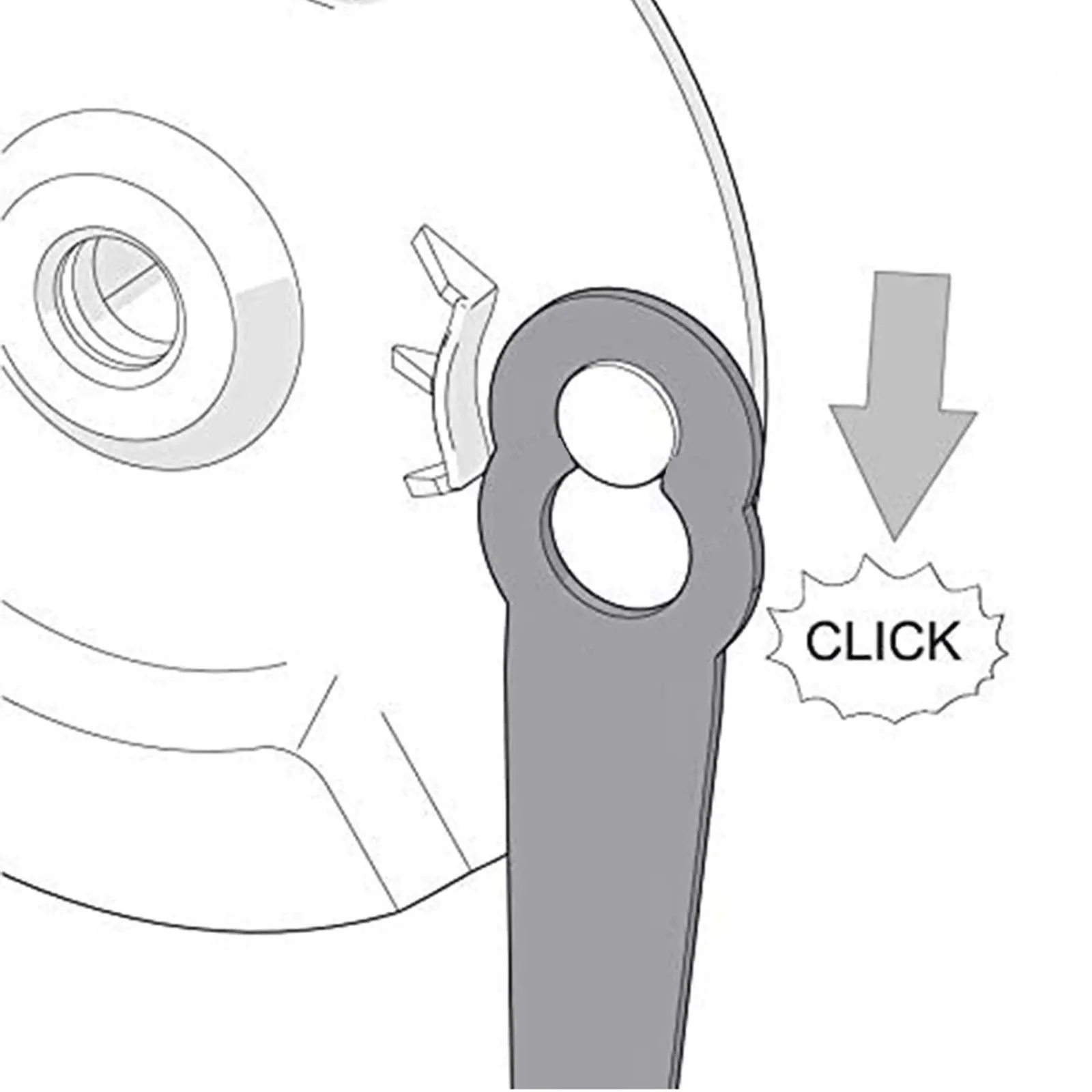 Lawn Mower Trimmer Blade Grass Trimmer Blade Mower Accessories 1-6Pcs Grass Trimmer Blade for Garden Lawn Mower Ferrex Aldi Poly Cut 2-2 FSA 45 for Home Garden Tool