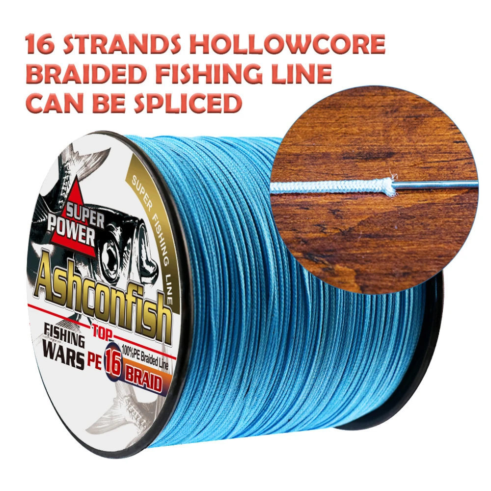 Japan Multifilament Pe Fishing Line Braided 1000m Hollowcore 20lbs