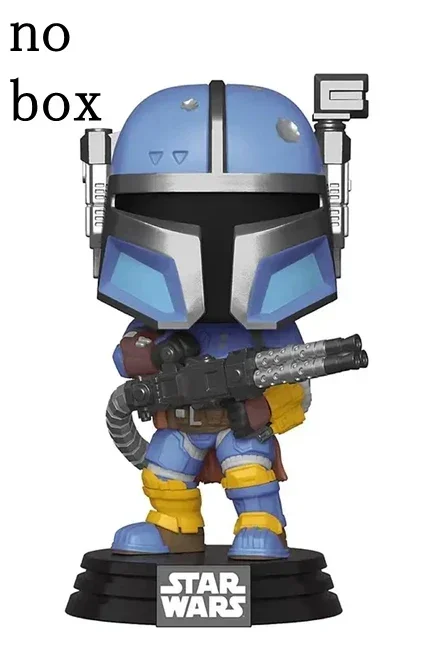 2025 FUNKO POP - Figura de acción de Star Wars, The Mandalorian n.° 348, edición limitada, modelo de juguete decorativo para regalo de cumpleaños infantil