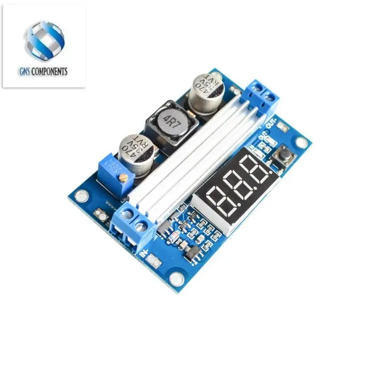 Dc Dc-Dc 3 ~ 35V A 3.5 ~ 35V Booster Step-Up Modulo Step-Up Convertitore Alimentatore Regolato + Voltmetro