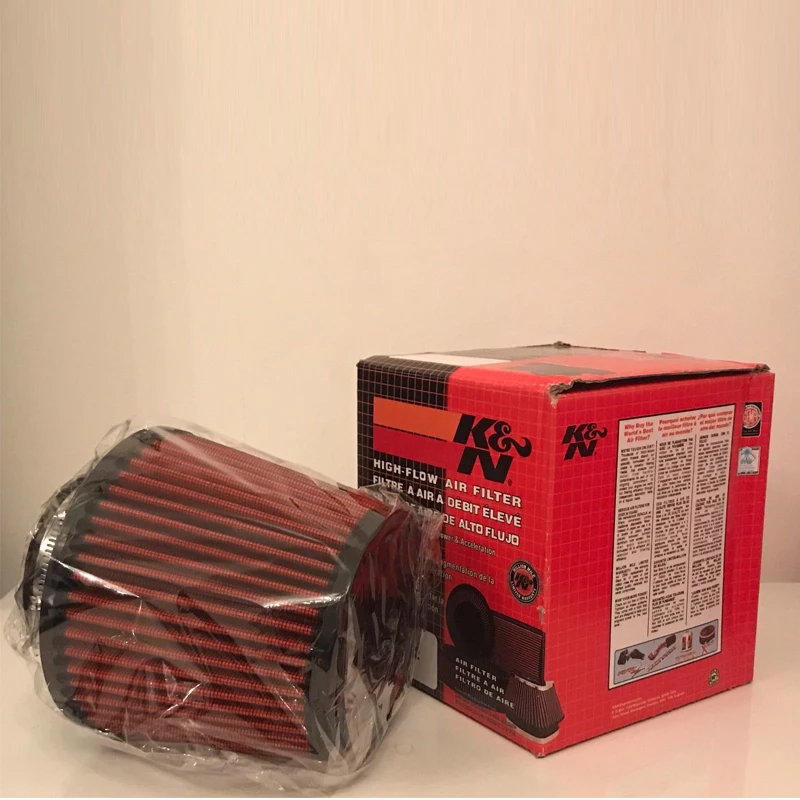 76mm/3inches Car Cold Air Filter Intake Induction Kit K&N Element