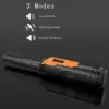 LCD Display Fully Waterproof Pinpoint Metal Detector 360° Search Pinpointing Finder Probe Treasure Hunting Contain 9V batteries 3