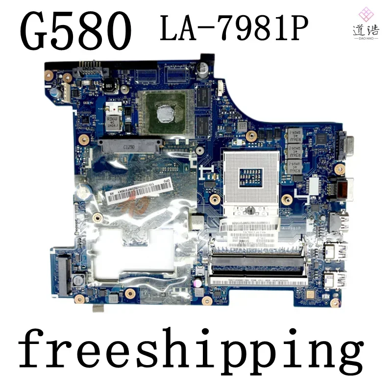 LA-7981P For Lenovo G580 Notebook Motherboard DDR3 Mainboard 4 LA-7981P For Lenovo G580 Notebook Motherboard DDR3 Mainboard - Image 2