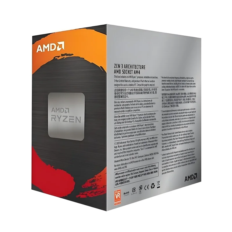 Ryzen 5 5500GT processor 3.6 GHz 6-Core 12-Thread Up to 4.4 GHz Zen 3 65W AM4 CPU DDR4-3200 MT/s Ryzen 5000 Series CPU with box