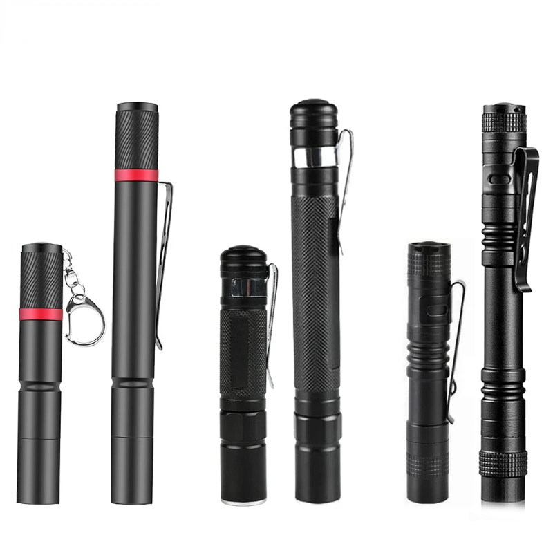 

Mini Flashlight Emergency Flashlights Pen Flashlight Pocket Pen Light Waterproof Torch Medical Flashlight Keychain Flashlight