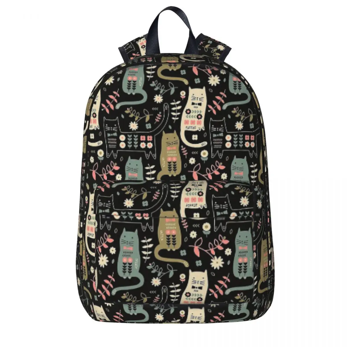 

Cat Folk Backpacks Boys Girls Bookbag Children School Bags Cartoon Kids Rucksack Travel Rucksack Shoulder Bag Large Capacity