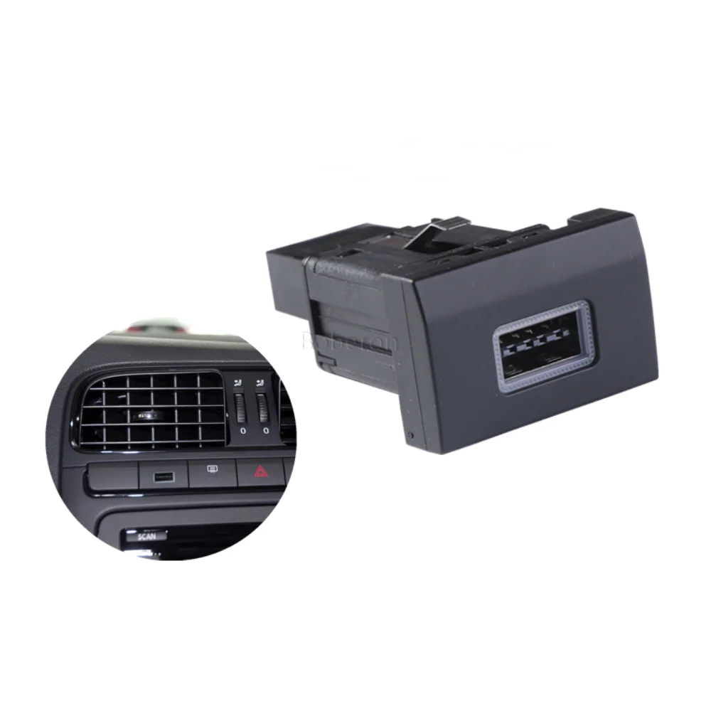

Автомобильное зарядное устройство QC3.0 USB с двумя разъемами для VW POLO 2011 2012 2013