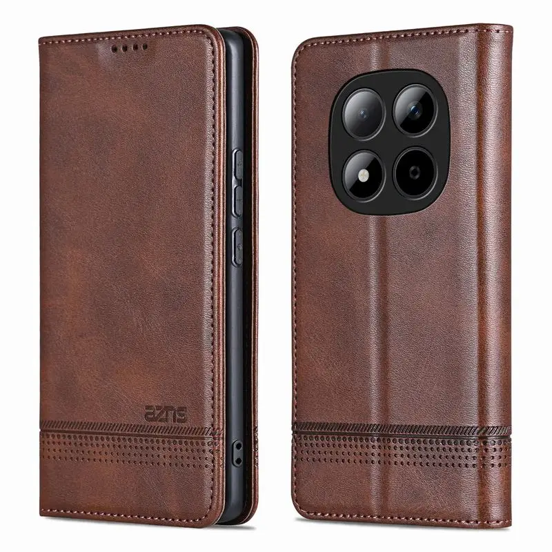 Leather Wallet Phone Cover - Luxurious Protection & Style
