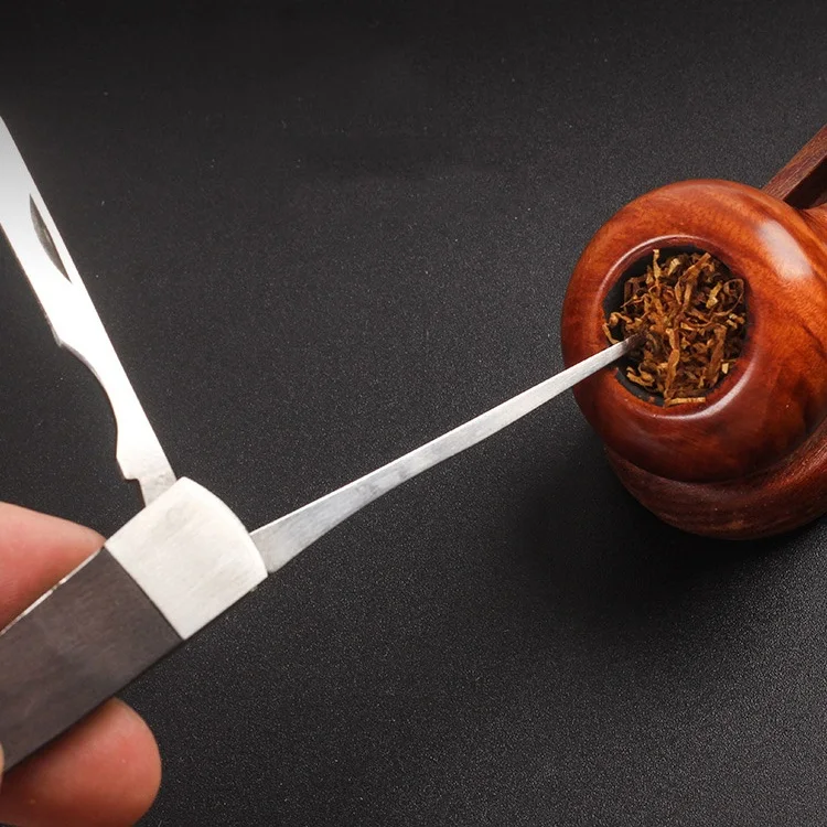 Tobacco Smoking Pipe Cleaner Pipe Presser Pressing Rod 3 in1 Tobacco Pipe Cleaner Smoking Tobacco Pipe Tamper Tool Cleaning Tool 5