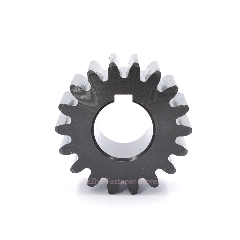flat drive gear keyway bore spur gear 01