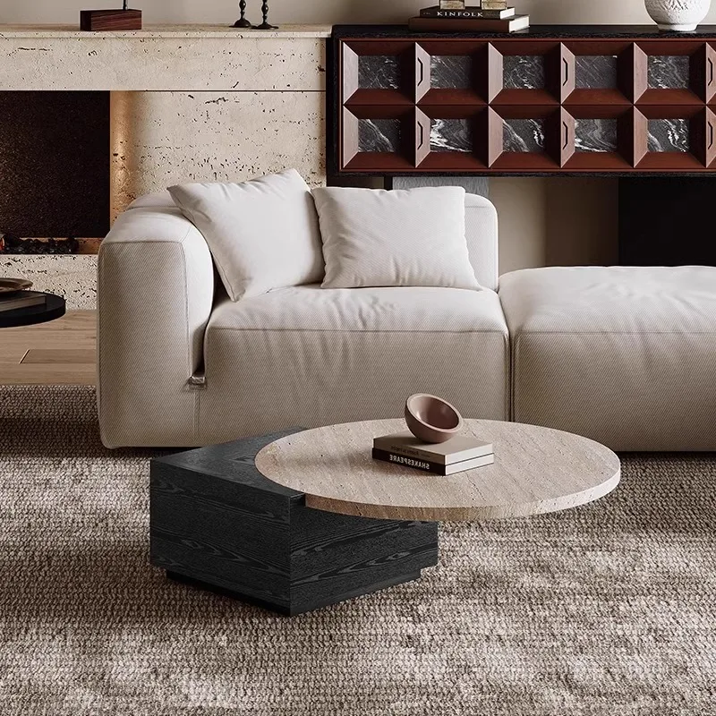 الشمال طاولة القهوة الحديثة غرفة المعيشة الفاخرة ا...
