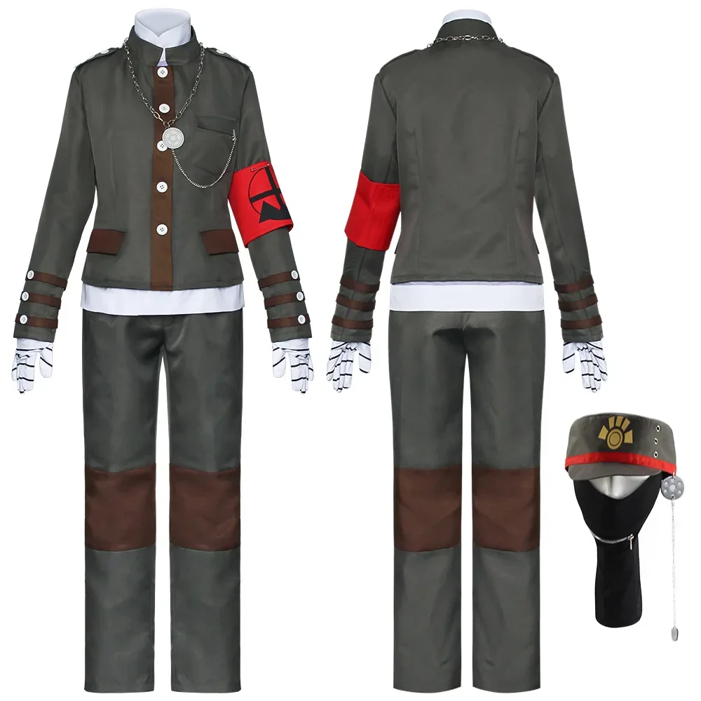 

Anime Game Danganronpa Korekiyo Shinguji Cosplay Costumes Man Woman Halloween Uniform Suit