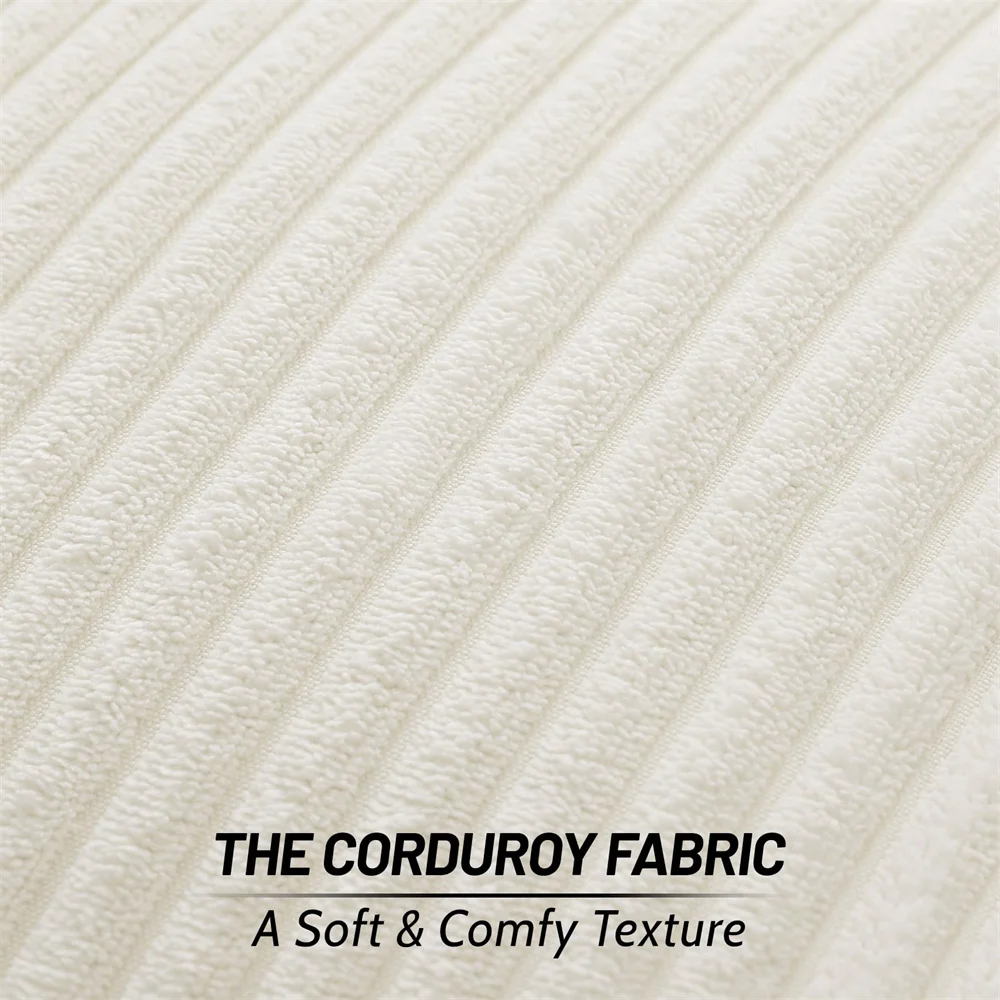 Kitinjoy Corduroy Cushion Cover 45x45 Soft Fluffy Strip Pillow Cover 50x50 Luxury Decor Home Pillow Case For Sofa Living Room 2