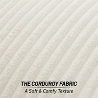 Kitinjoy Corduroy Cushion Cover 45x45 Soft Fluffy Strip Pillow Cover 50x50 Luxury Decor Home Pillow Case For Sofa Living Room 2