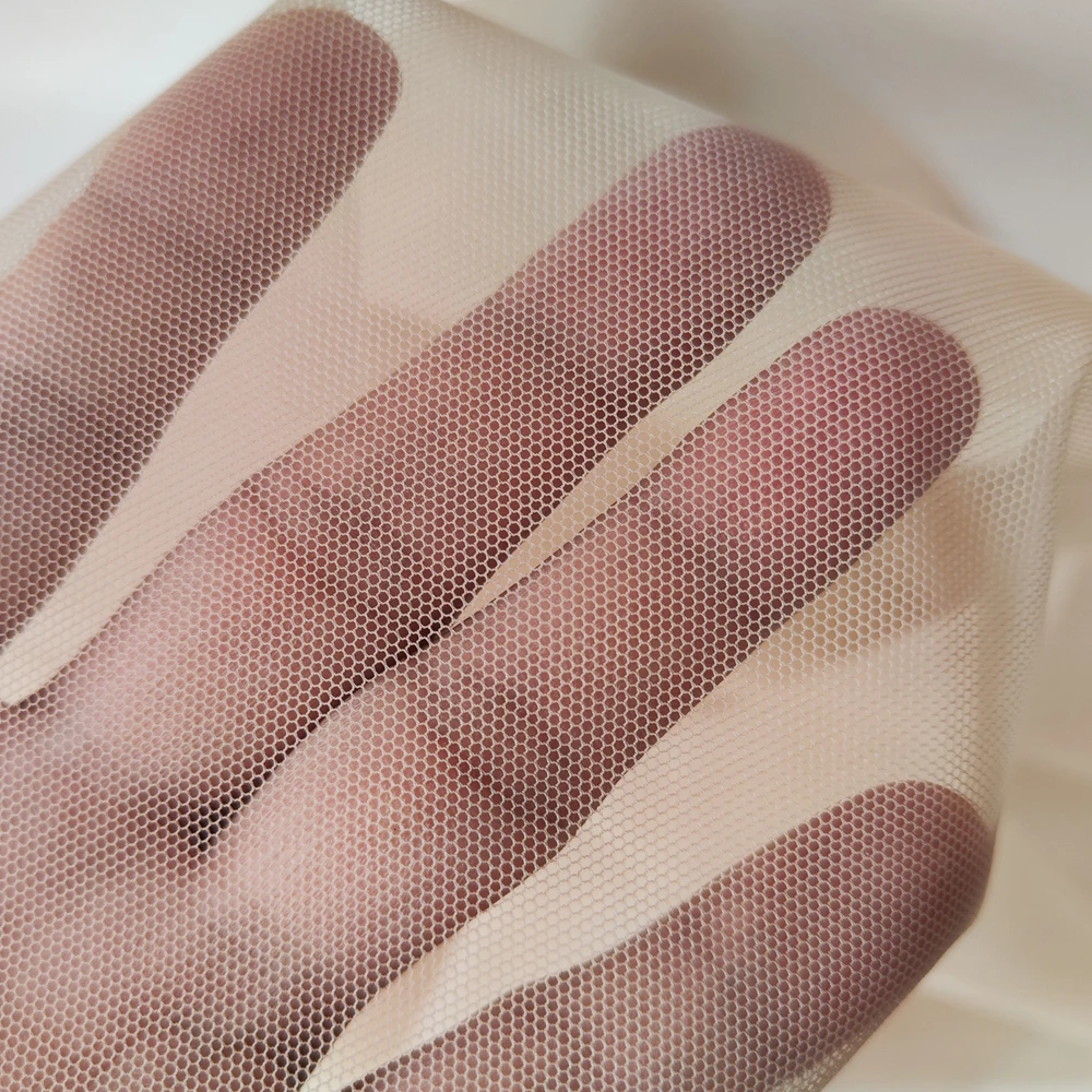 0.5 yard Transparent Swiss Lace Net for Wig Caps and Hair Strands