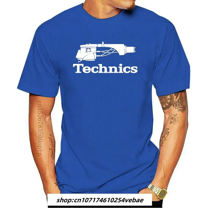 New Technics Dj 1200 Giradischi-T-Shirt Personalizzata Tee