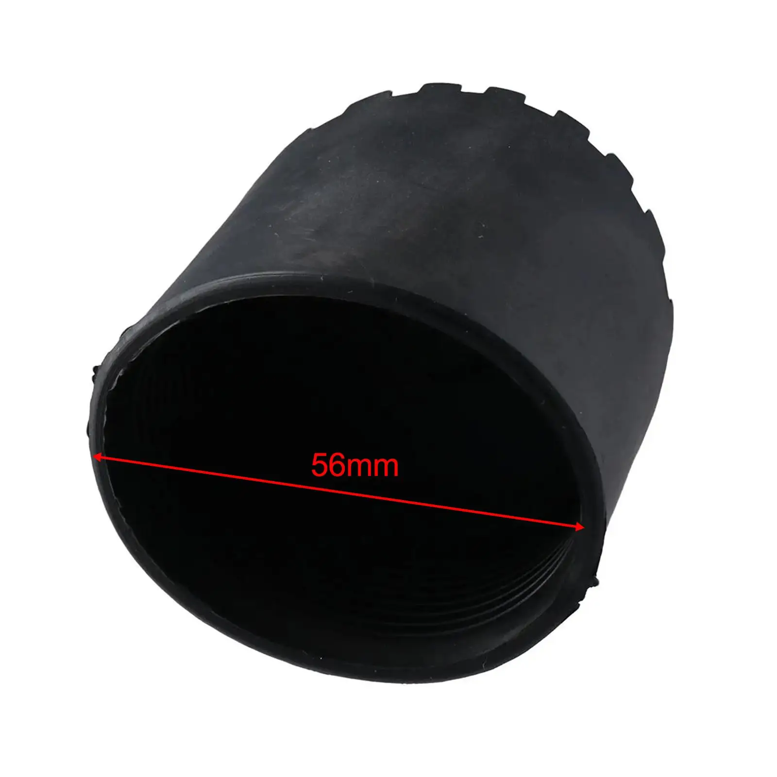 Telescopic Ladder Feet Pad Rubber Cover Black Flexible Floor Protection Spare ladder feet covers