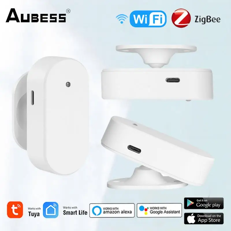 

Tuya Zigbee/WiFi Human Presence Detector 24G Radar Distance Smart Human Body Motion PIR Sensor Support Alexa Google Assistant