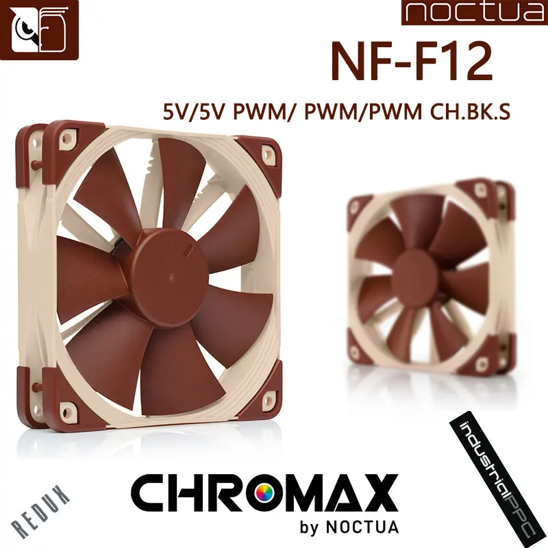 Noctua NF-F12 コンピュータケースファン 120 ミリメートル PWM
