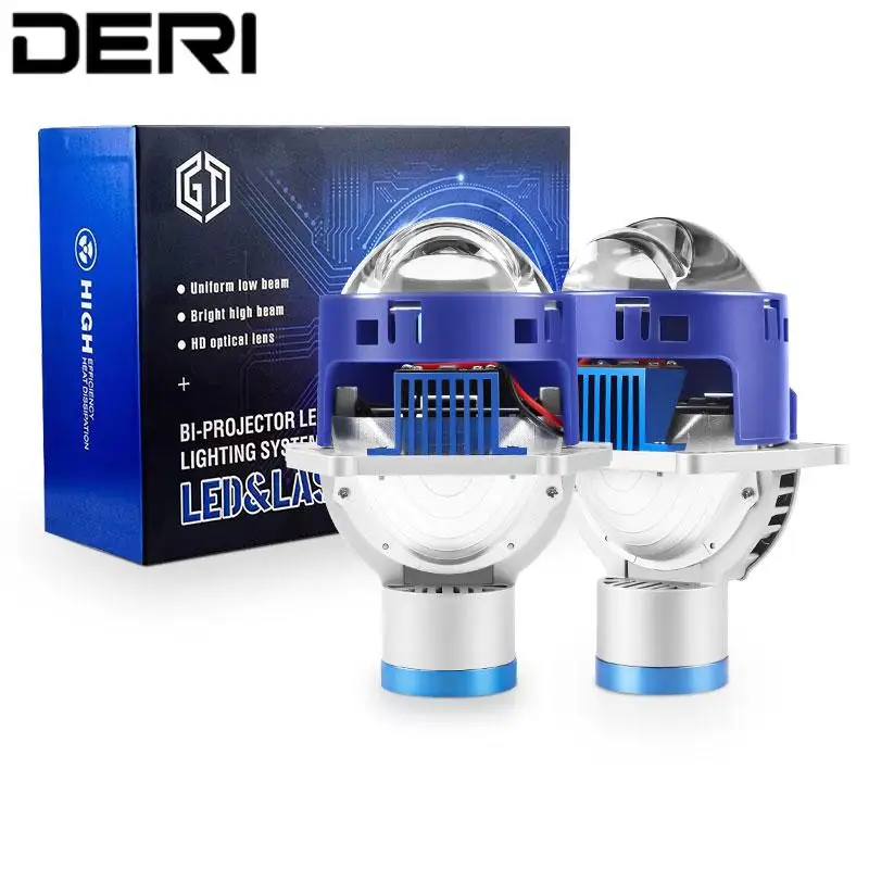 

3 Inch Left Hand Driver Laser LED Projector Lens Headlight 150W Hi Lo Beam Hyperboloid Headlamp For Hella 3R G5 50000LM 6000K