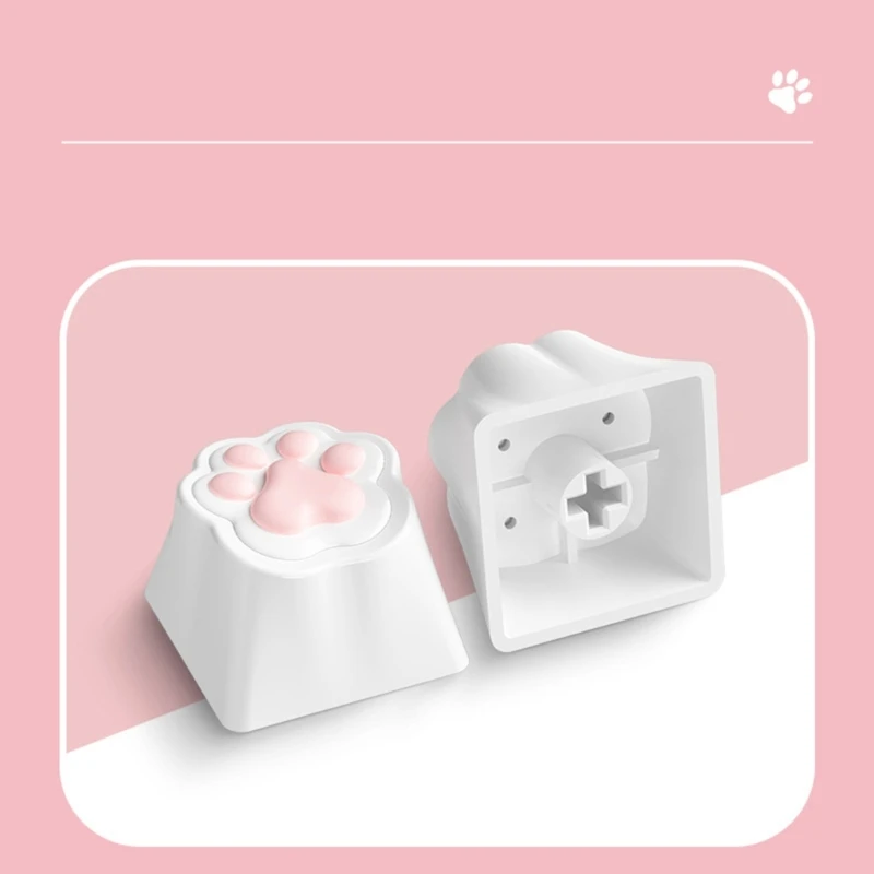 맞춤형 키캡 MX 구조 키캡 ABS+실리콘 OEM 프로필 Cat 키 캡