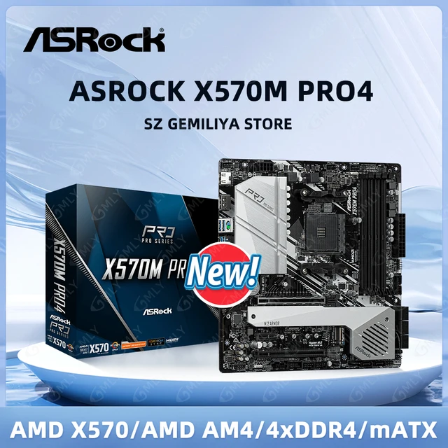 ASRock X570M Pro4 マザーボード MicroATX 美品 お得 Amazon | ASRock マザーボード X570 M Pro4 AMD Ryzen 5000 シリーズ