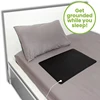60*40cm Grounding Pad With 10 Feet Ground Wire Sleep Mat Desk Mat for Better Sleep Reduce Pain Better Healthy Yoga Massage Mat 4