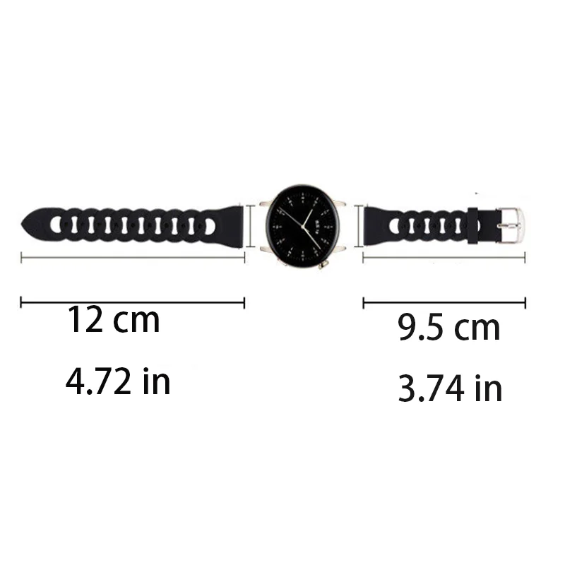 Premium Multi-Device Adjustable Smartwatch Strap, 20mm