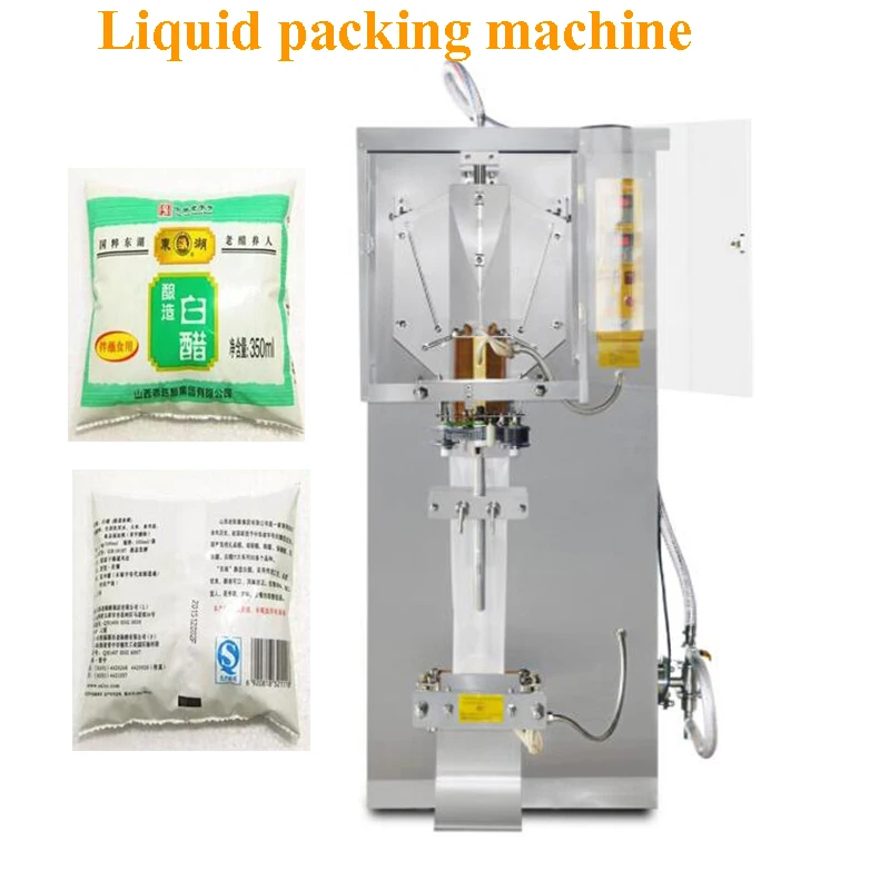 

Liquid Packing Machine Beverage Milk Soybean Milk Stainless Steel Commercial Filling Packaging Machine