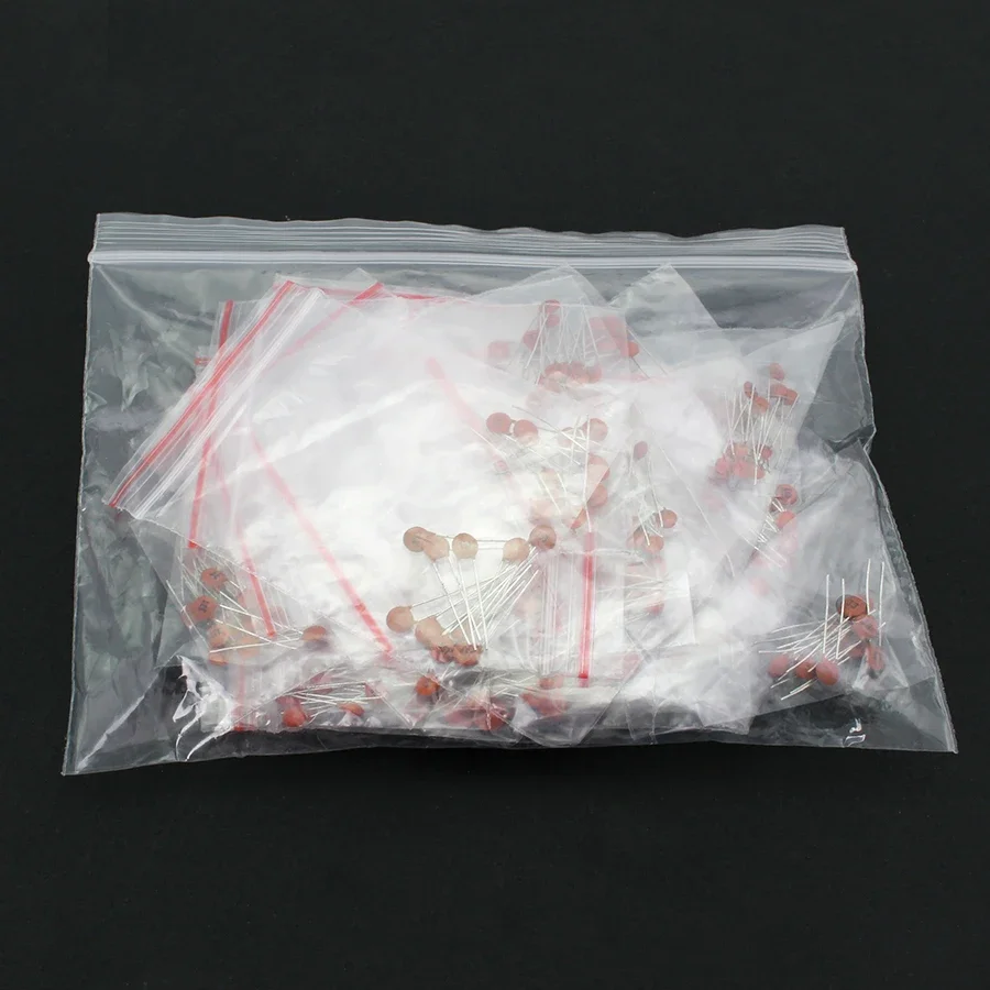 300pcs/lot Ceramic capacitor set pack 2PF-0.1UF 30 values*10pcs DIY Electronic Components capacitor Package Assorted Kit ceramic capacitor