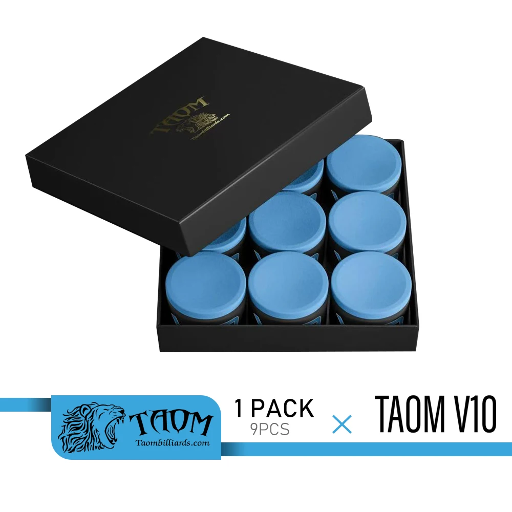 Professional Snooker Chalk Master Billiard Chalk 6-Pack - Premium Blue Cue Tip Chalk For Pool Players Pool Table Sticks