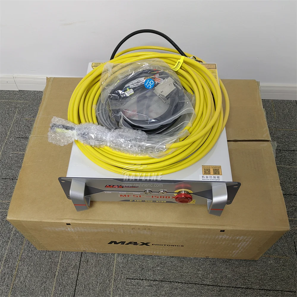 1000W 1500W 2000W Original MAX Single Module CW Fiber Laser Cutting Welding Source MFSC-1500X Laser Welding Cutting Generator