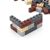 MOC 1x2 1x3 1x4 L Dots Masonry Profile Thick Brick Creative Figures House Contruction Building Blocks Toy Compatible 98283 15533 5