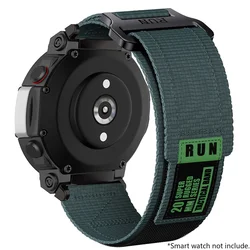 Trail Loop Nylon Strap - Sports Bracelet - T - rex (Gray Blue)