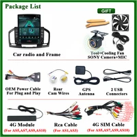 Autoradio Carplay pour Buick Regal pour Opel Insignia 1 2009 - 2013 Android Auto Navigation GPS Autoradio No 2din WiFi vidéo 4G BT 6