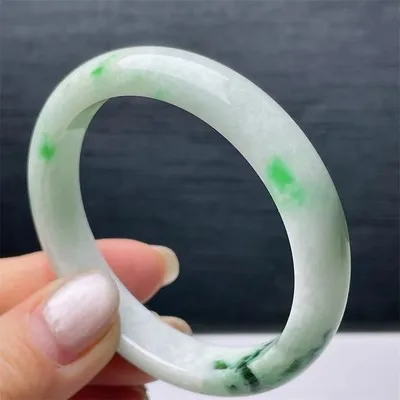 

zheru Jewelry Natural Burma Jade 54mm-62mm bracelet Exquisite Princess bracelet send girlfriend send mom