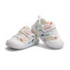 Baby Girls Boys Colourful Polka Dot Trainers For  With Rubber Soles  Non-slip Velcro Anti-bumping Toes Infant Toddler Shoes 2