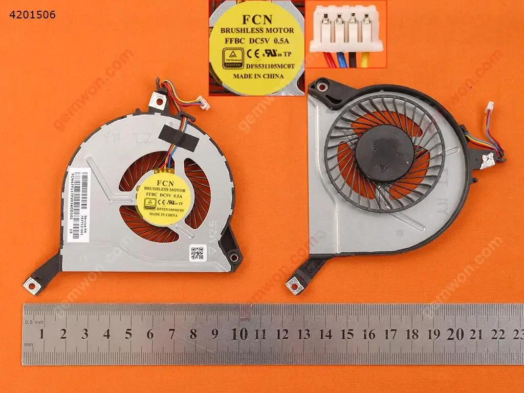 Nuova Ventola Di Raffreddamento Cpu Originale Per Hp Pavilion 14-P 15-P 16-P 17-P 14-V 15-V 16-V 17-V 17-F Series Eg50060S1-C120-S9A