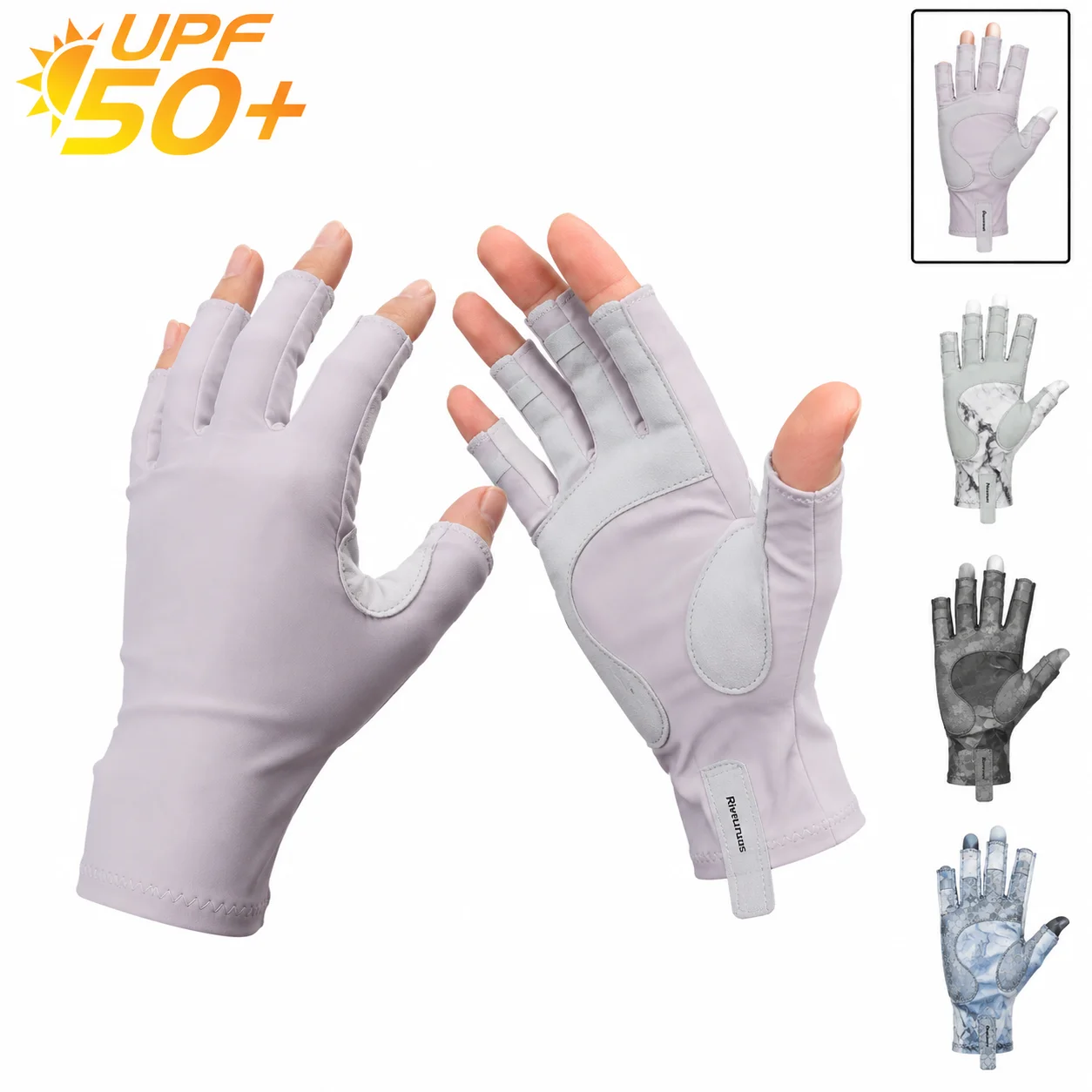 Versatile Fingerless Outdoor Activity Gloves