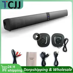 Soundbar Wireless Speakers Separated Column Home Theater Subwoofer with Fm Radio TF AUX for Computer TV boom box