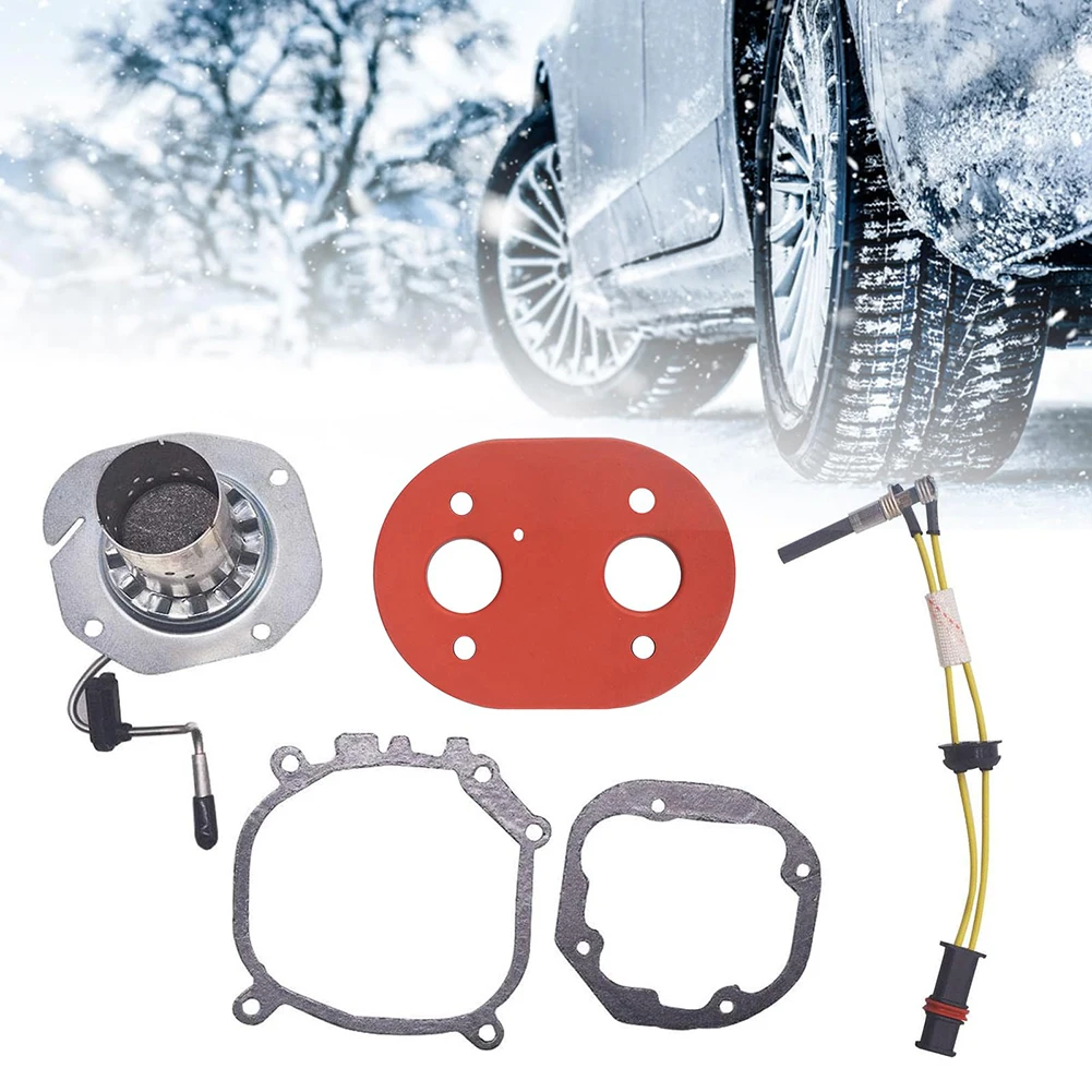 

Комплект для ремонта нагревателя, 5 шт./комплект, для горелки с свечей заглушкой для Webasto 2000, 12 В, st, фотолампа и Комплект прокладок, автомобильные аксессуары