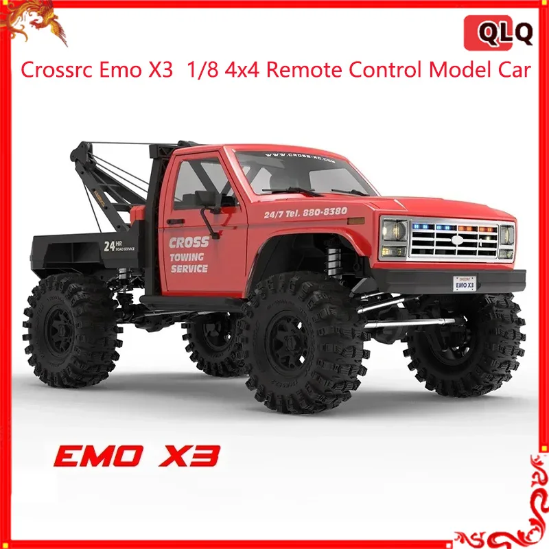 

Crossrc Emo X3 Северо-Восточный Тигр 1/8 дистанционное управление Электрический спасательный автомобиль восхождение автомобиль внедорожник дистанционное управление внедорожник