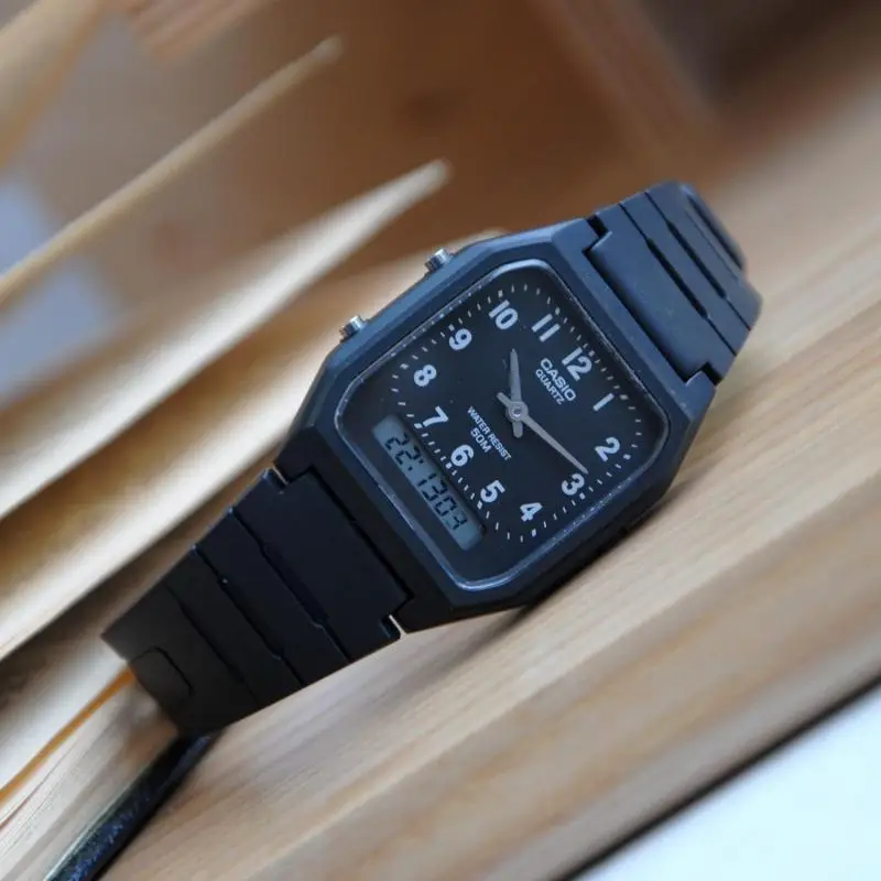 Watches Casio Collection AW 48H 1BVEG Wristwatches clock fasion timer  design hand jewelry accessories Digital and Quartz for men male gift| | -  AliExpress