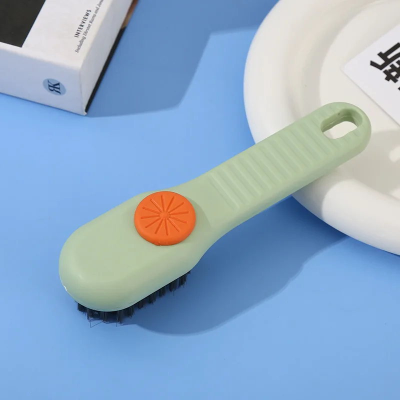1/2Pcs Multifunctional Cleaning Brush Soft-bristled Liquid Shoe Brush Clothes Shoe Clothing Board Cleaner