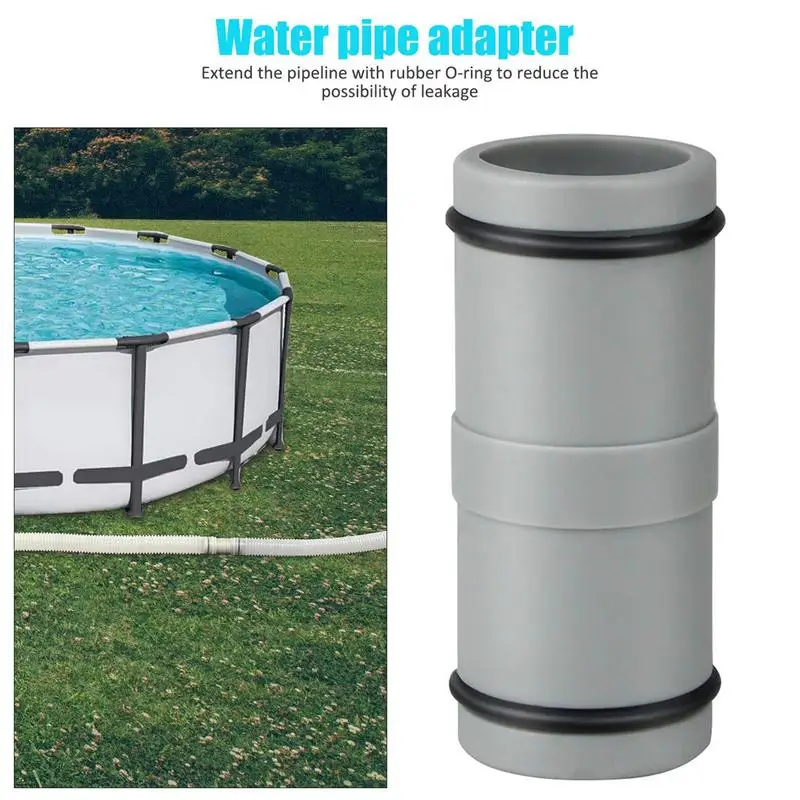 Pool Pump Replacement Hose Swimming Pool Accessory Pool Hose Coupling Pool Inlet Connection Kit Pool Hose Connector 32MM Swimming Pool Filter Pump Pipe Joint 1.25IN for Connecting Control